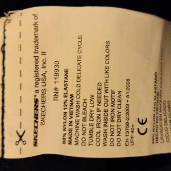 SKECHERS Navy Pants Size 2XL - Picture 4 of 4